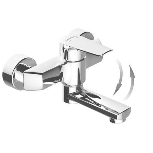 Jednoručna baterija za kadu sa preklopnom lulom 4110 Minotti