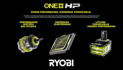 Aku. čekić-bušilica SDS+ (bez četkica), 18V ONE+™ HP – RYOBI RSDS18X-0