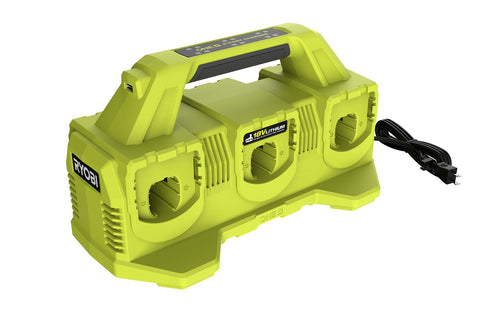 Punjač baterija 4A sa 6 portova (ulaza), 18V ONE+™ – RYOBI RC18640
