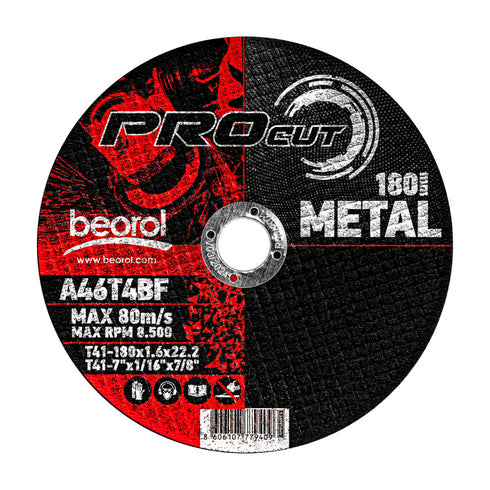 Rezna ploča za metal ø180x1.6mm BEOROL