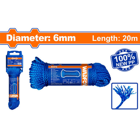 Kanap 20m x 6mm WRZ1306 Wadfow