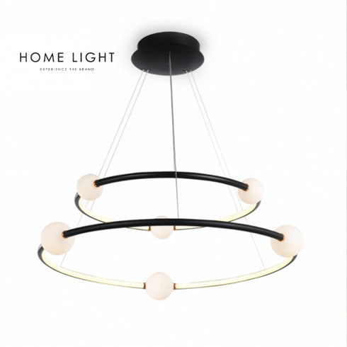 ARIA VISILICA 86W 3000K CRNA/ROZE ZLATO