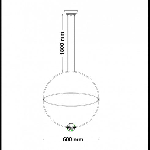 ARIA 26 VISILICA 27W 3000K MESING