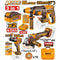 Akumulatorski set alata 3/1 CKLI202598E+2x4,0Ah SUPER INGCO
