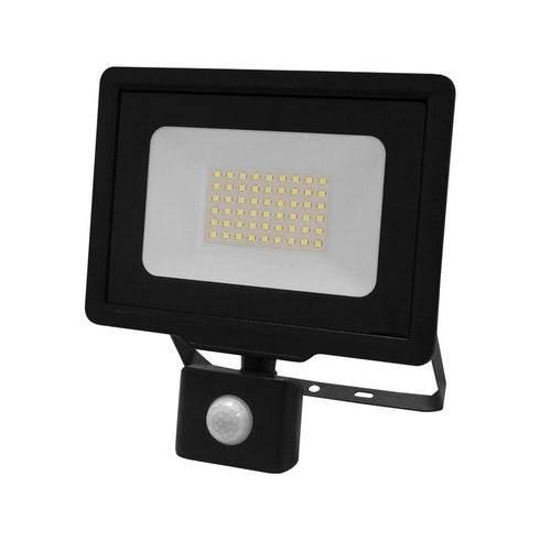 LYNCO Led reflektor SMD 50W 6500K pro sa senzorom crni
