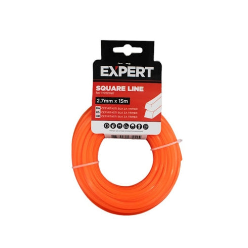 Expert silk za trimer četvrtasta nit 2.7mmx15m