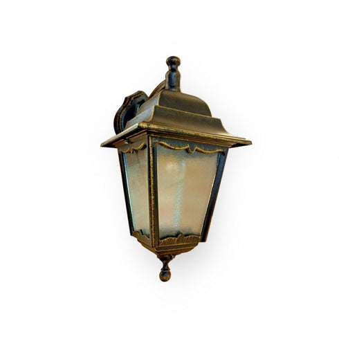 Zidni fenjer staro zlato