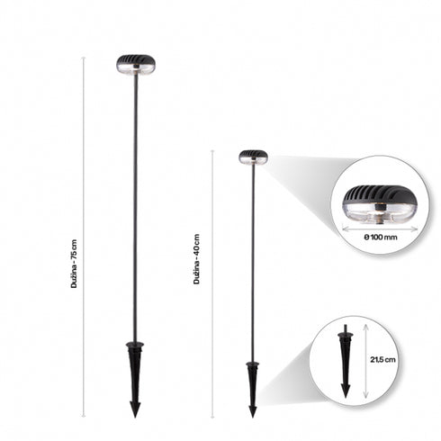 LED SVETILJKA HILITE 5743-750 STUBNA 6W