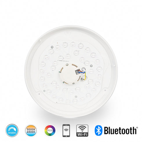LED PLAFONJERA GALAXY 1 20W CCT+RGB WIFI/BLUETOOTH