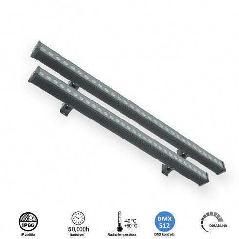 LED washer reflektro 18W-3000K