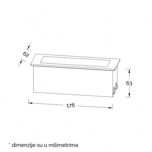 LED SVETILJKA JM-073 ZIDNA 6.5W