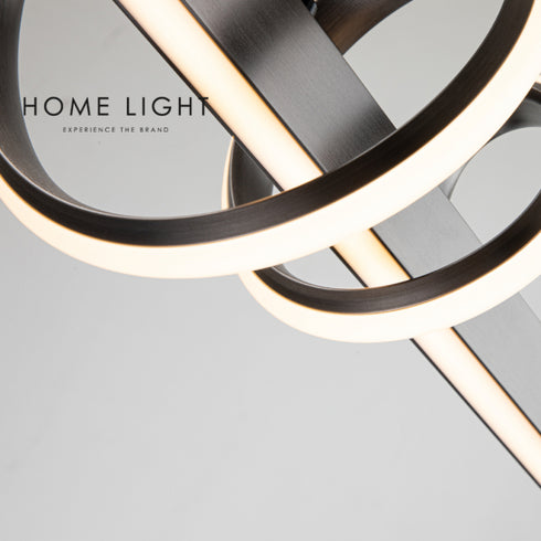 LUNA 228 VISILICA 43W 3000K SIVA/CRNA