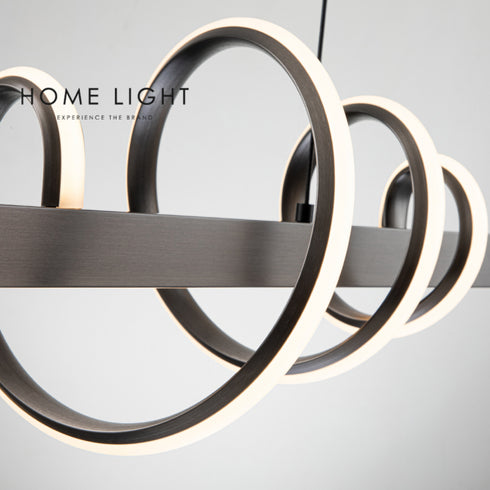 LUNA 228 VISILICA 43W 3000K SIVA/CRNA