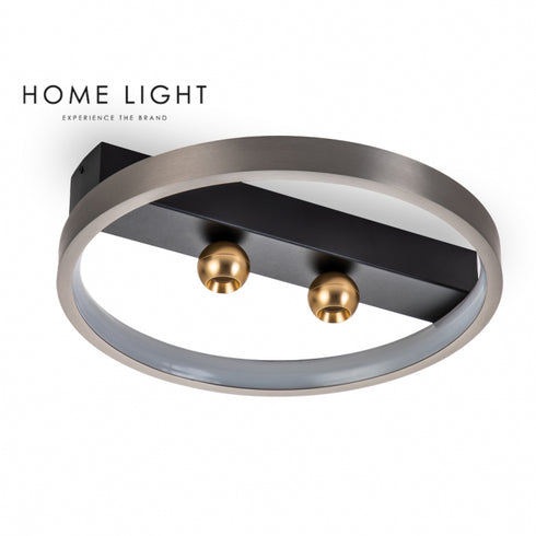 LUNA 233 PLAFONSKA SVETILJKA 29W 3000K SIVA/ZLATO