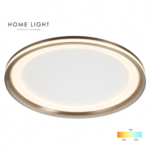 LUNA 325 PLAFONSKA SVETILJKA 45W 3000/4000/5700K SIVA