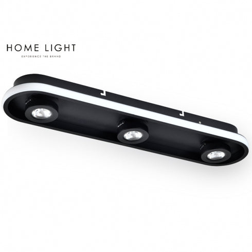 VESTA PLAFONSKA SVETILJKA 3000K CRNA