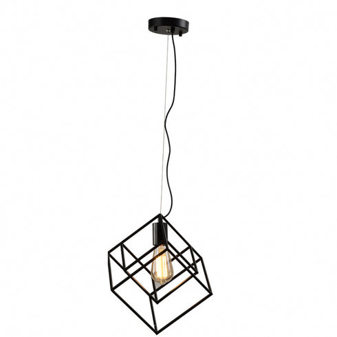 VESTA 442 VISILICA 1*E27 CRNA