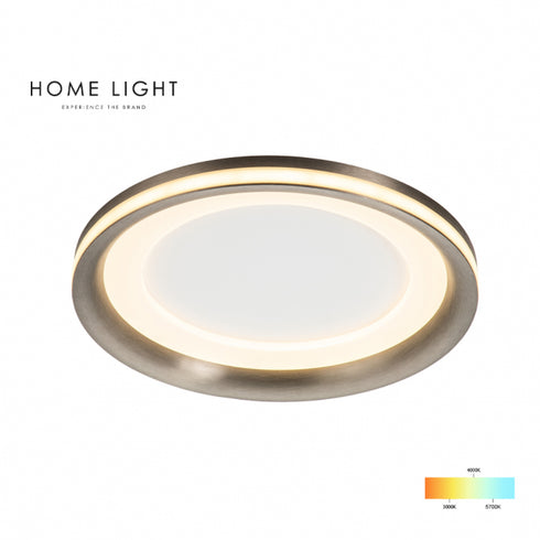 LUNA 324 PLAFONSKA SVETILJKA 31W 3000/4000/5700K SIVA