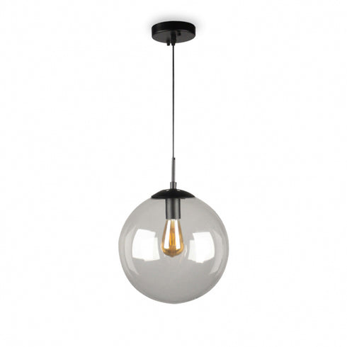 LUNA 138 VISILICA BLACK/CLEAR 1*E27