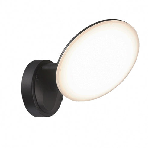 LED zidna svetiljka crna 12W