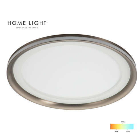 LUNA 325 PLAFONSKA SVETILJKA 45W 3000/4000/5700K SIVA