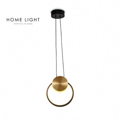 VESTA 659 VISILICA 10W 3000K CRNA/MESING