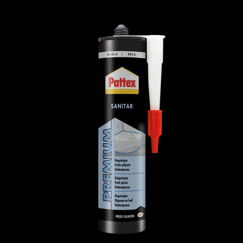 Silikon sanitary transparent 280ml PATTEX