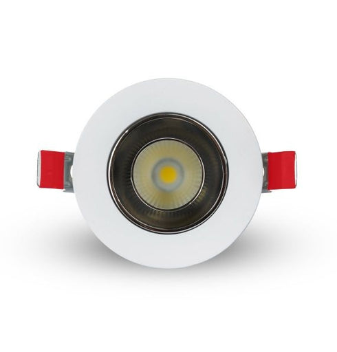LYNCO Led rozetna lux belo-crna 9W 6500K