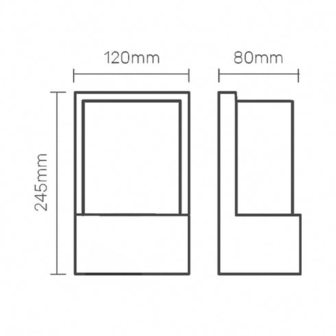 SVETILJKA JM-055 ZIDNA 1*E27
