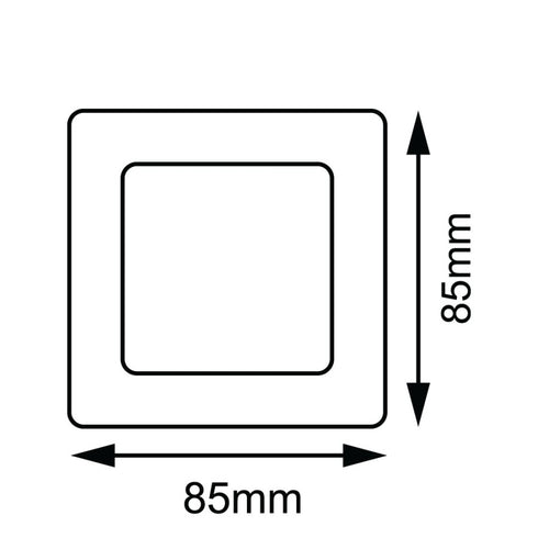 LYNCO Led panel 3W 4000K ugradna kocka