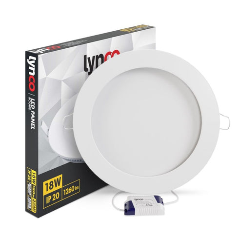 LYNCO Led panel 18W 3000K ugradni kurg