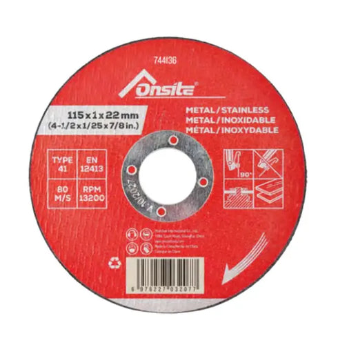 50kom Rezna ploca 115mm Metal/Inox Tactix