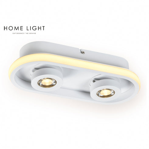 VESTA 475 PLAFONSKA SVETILJKA 10W+2*5W 3000K BELA