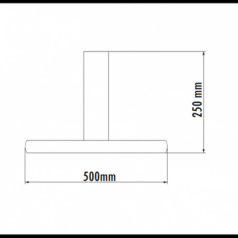 VESTA 619 PLAFONSKA SVETILJKA 55W 3000K SIVA/BRAON