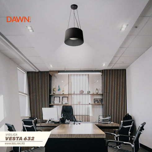 VESTA VISILICA 24W 3000K CRNA