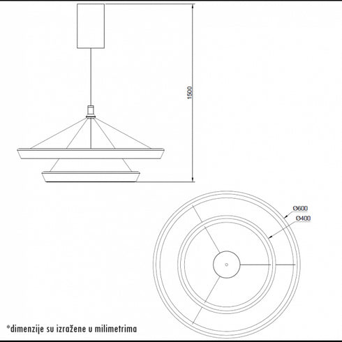 VESTA 649 LUSTER 55W 3000/4000/6000K