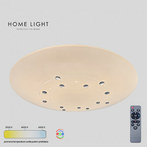 VESTA 673 LED PLAFONJERA 22W/44W CCT+RGB