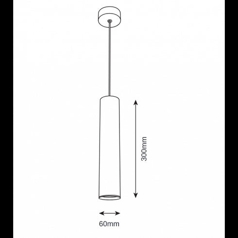 VISILICA JM-17432 BELA GU10