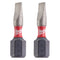 Bit ravni 0.6x4.5x25mm 1/4" 2kom 4932430901 Milwaukee
