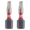 Bit ravni 0.6x4.5x25mm 1/4" 2kom 4932430901 Milwaukee