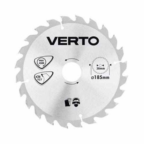 List kružne tetere za drvo Ø 185 36 zuba Verto 61H123