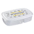 Plastična posuda za čuvanje hrane sa pregradom Stilo Deco 0.9L + 0.5L DRINA