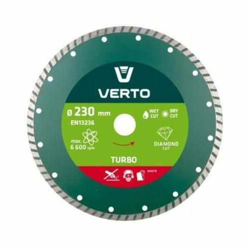 Rezna ploča dijamantska 230mm turbo Verto P61H2T9