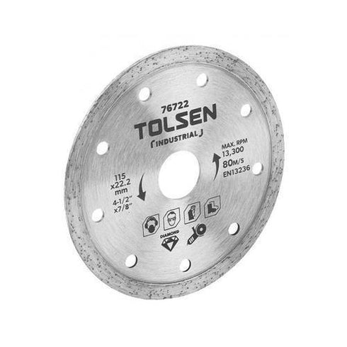 Rezna ploča dijamantska za keramiku 125*22.2mm Tolsen