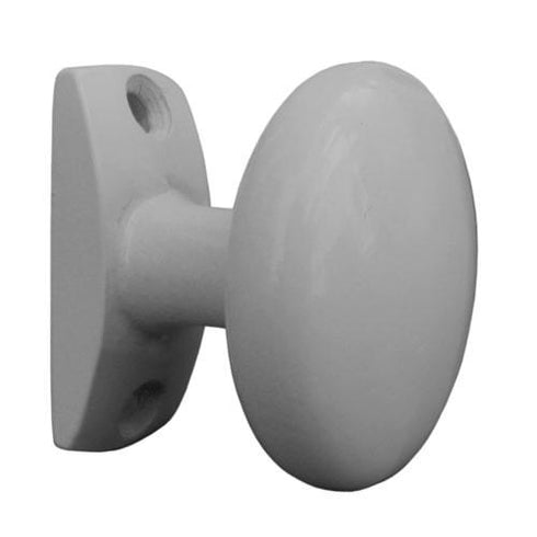 Rukohvat za metalna vrata dugme srebrno Bane